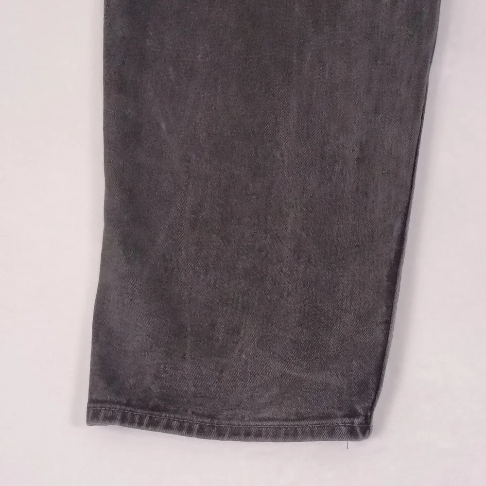 Vintage Levis 550 Relaxed Fit Made in USA Black Wash Jeans Mens 44x30 Fit 42x28